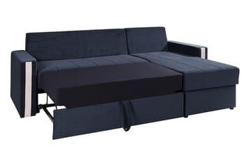 Domino Sovesofa med diva 234x156x82 cm - Møbler - Sofaer - Sovesofaer