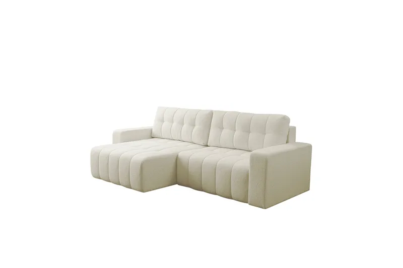 Doryn Sovesofa med Divan 3-personers, Beige