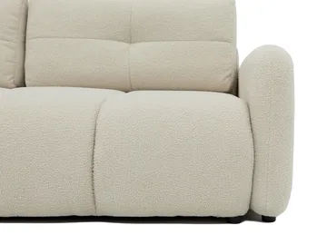 Durven 3-personers Sovesofa 160x200 cm med Opbevaring i Bouclé - Grå - Møbler - Sofaer - Sovesofaer
