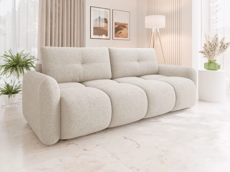 Durven Sovesofa 3-personers - Beige - Møbler - Sofaer - Sovesofaer
