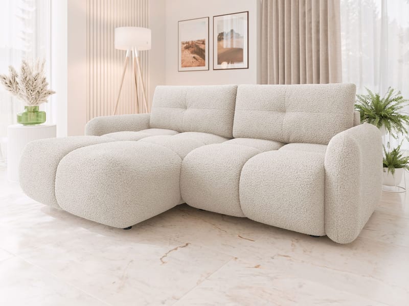 Durven Sovesofa 3-personers - Beige - Møbler - Sofaer - Sovesofaer