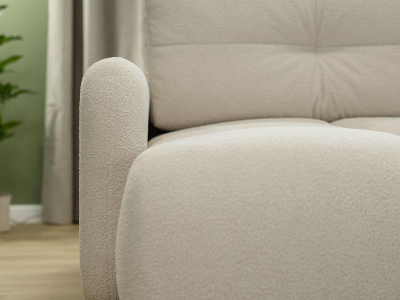 Durven Sovesofa 3-personers - Grå - Møbler - Sofaer - Sovesofaer