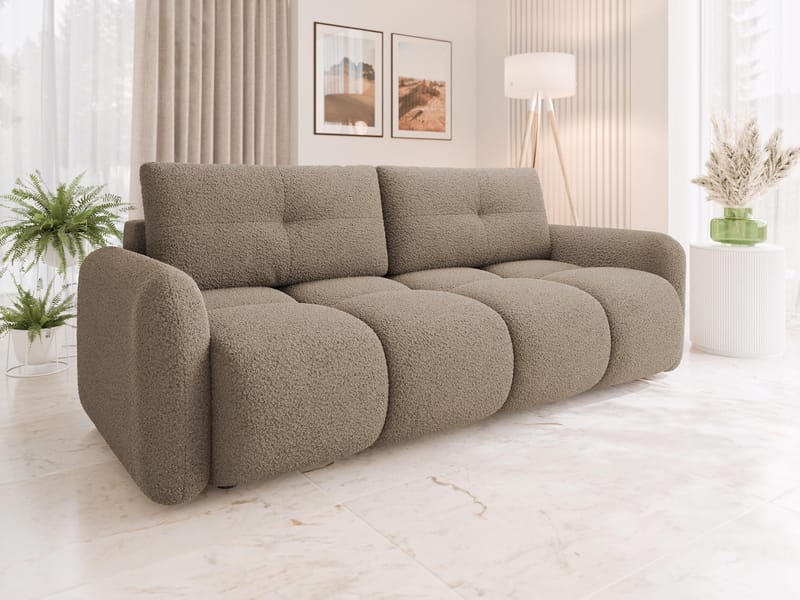 Durven Sovesofa 3-personers - Brun - Møbler - Sofaer - Sovesofaer