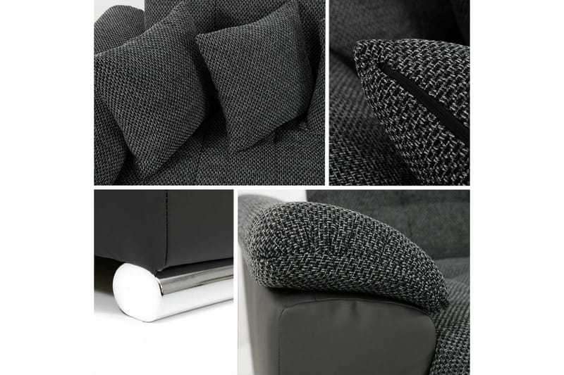 Dynir Sovesofa m. Chaiselonger 4-Pers. - Hvid - Sovesofaer - Sovesofa chaiselong