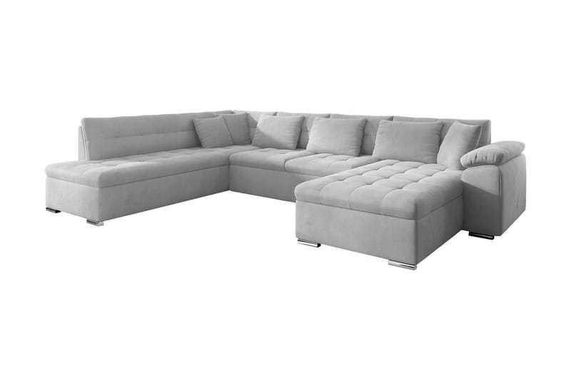 Dynir Sovesofa m. Chaiselonger 4-Pers. - Hvid - Møbler - Sofaer - Sovesofaer