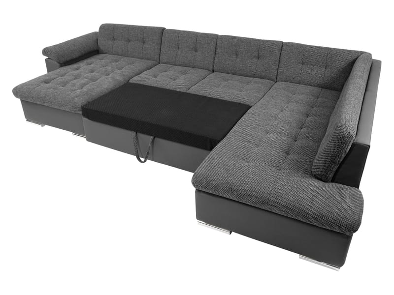 Dynir Sovesofa med chaiselong og chaiselong 5-personers - Rosa - Møbler - Sofaer - Sovesofaer