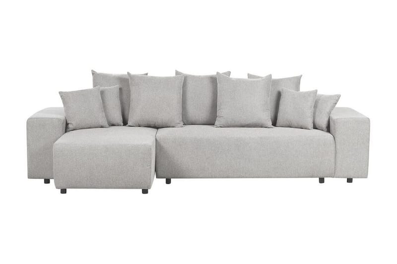 Dysis Hjørnesovesofa 3-personers, Grå/Sort