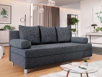 Eifion 3-personers sovesofa - grå - Møbler - Sofaer - Sovesofaer