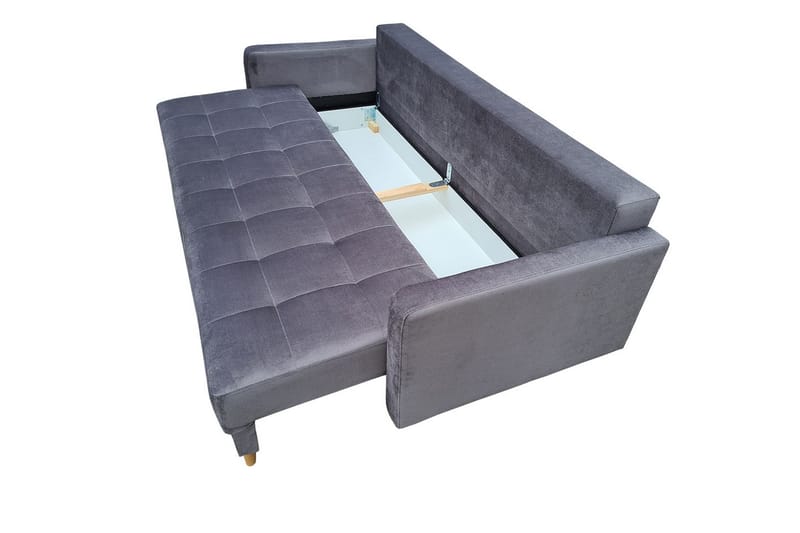 Eirado 3-personers Sovesofa - Blå - Møbler - Sofaer - Sovesofaer