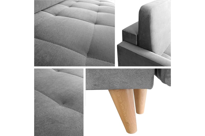 Eirado 3-personers Sovesofa - Grøn - Møbler - Sofaer - Sovesofaer