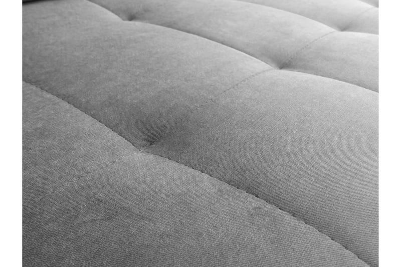 Eirado Rektangulær Sovesofa 140x194 cm med Opbevaring i Fløjl - Blå - Møbler - Sofaer - Sovesofaer