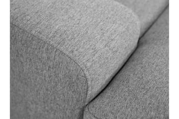 Emet Sovesofa med Chaiselong 3-personers - Grå - Møbler - Sofaer - Sovesofaer