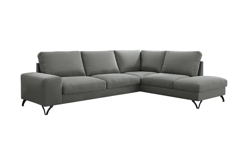 Emet Sovesofa med Chaiselong 4-personers, Lysebrun
