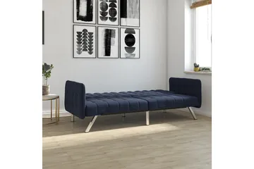 Emily Sovesofa Marineblå - Dorel Home - Møbler - Sofaer - Sovesofaer