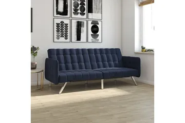 Emily Sovesofa Marineblå - Dorel Home - Møbler - Sofaer - Sovesofaer