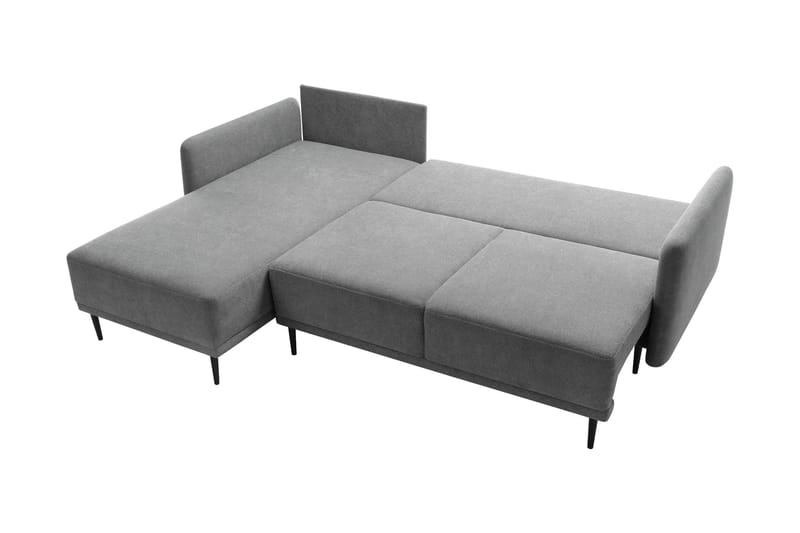 Enaya Sovesofa Med 3-Sæders Divan - Beige - Møbler - Sofaer - Sovesofaer