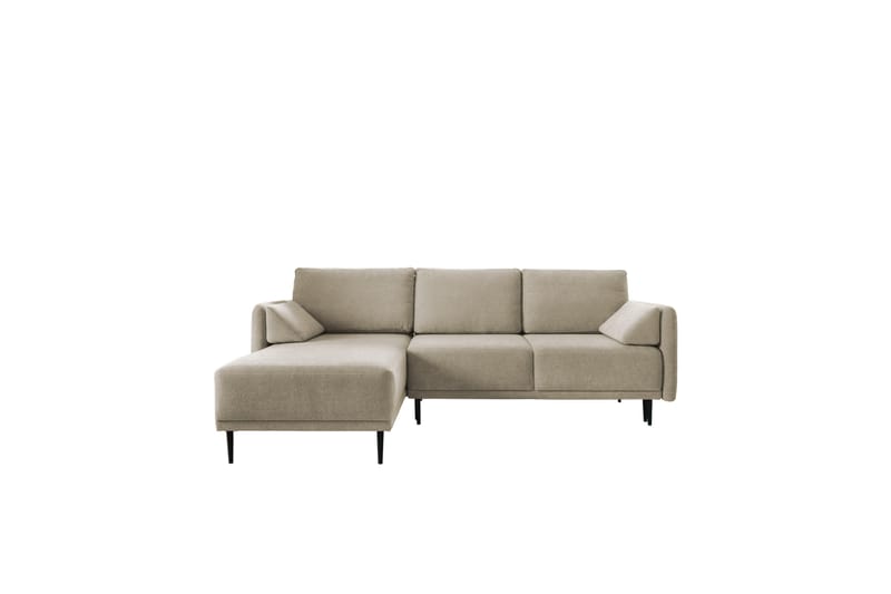 Enaya Sovesofa Med 3-Sæders Divan - Beige - Møbler - Sofaer - Sovesofaer