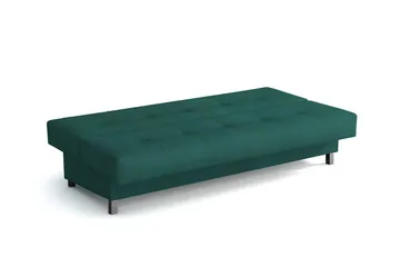Enduro 3-personers Sovesofa 117x193 cm med Opbevaring i Stof - Antracit - Møbler - Sofaer - Sovesofaer