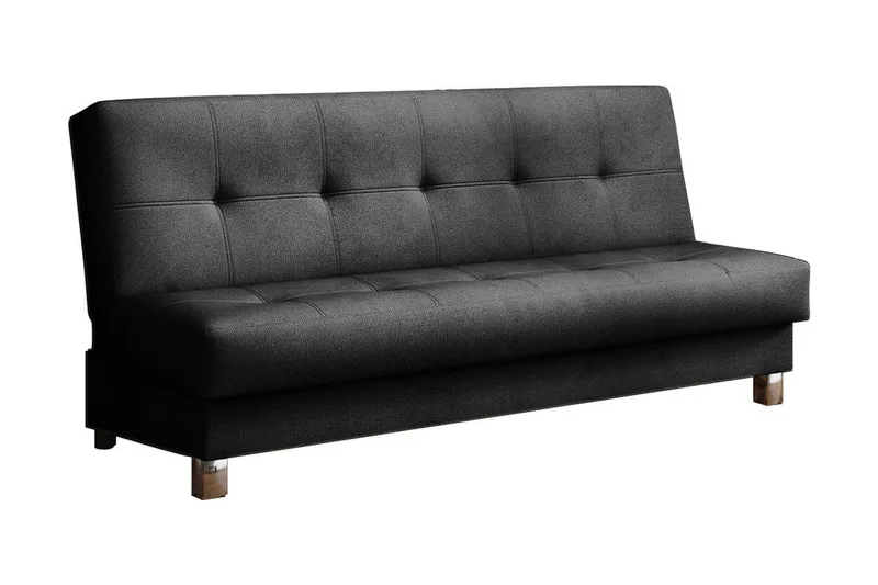 Enduro 3-personers Sovesofa 117x193 cm med Opbevaring i Stof, Antracit