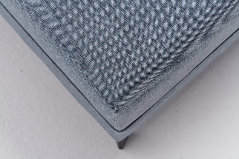 Eriska U-sovesofa - Blå/Sort - Møbler - Sofaer - Sovesofaer