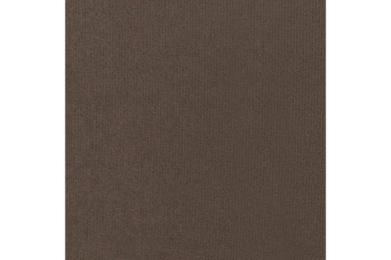 Esher 3-pers. Hjørnesofa Højre - Plys/Brun - Møbler - Sofaer - Sovesofaer