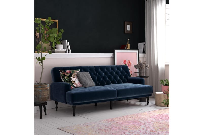 Eslem Sovesofa - Blå - Møbler - Sofaer - Sovesofaer