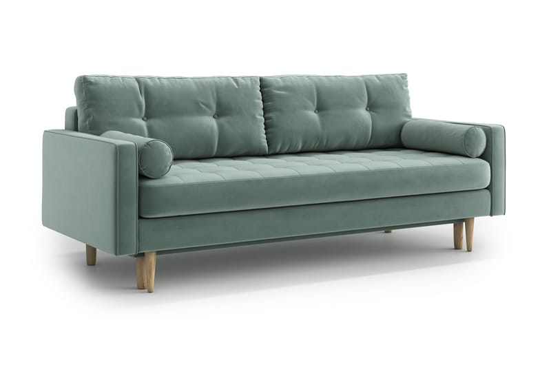 Esmeralde 3-pers. Sovesofa - Grøn - Møbler - Sofaer - Sovesofaer