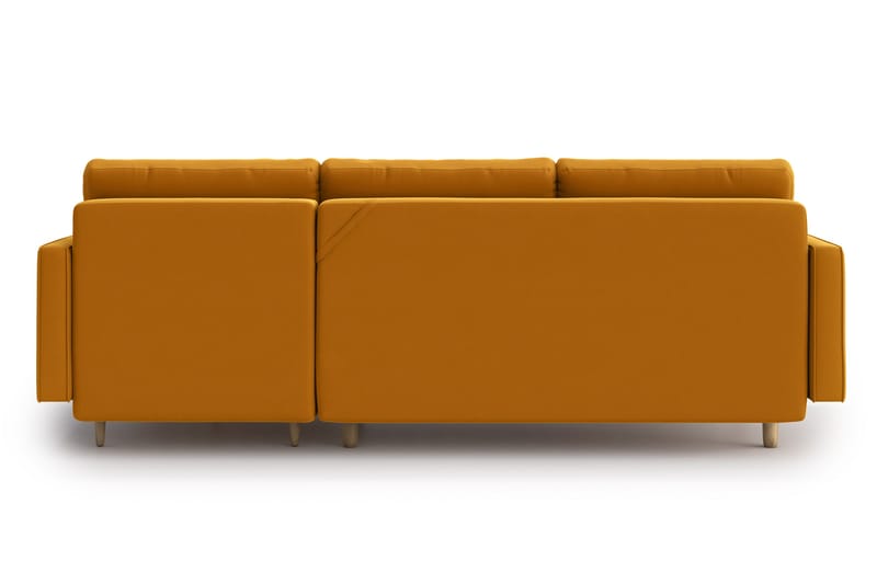 Esmeralde Divansofa - Gul - Sovesofaer - Sovesofa chaiselong