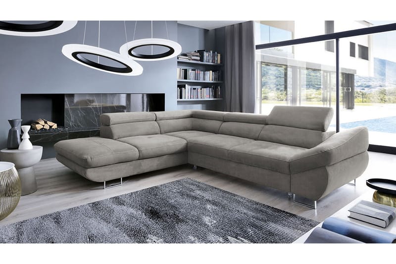 Fabio Sovesofa med diva 280x235x88 cm - Møbler - Sofaer - Sovesofaer