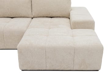 Falor 5-personers U-formet sovesofa - Knækket hvid - Møbler - Sofaer - Sovesofaer