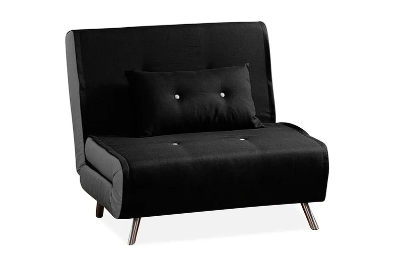 Farris sovesofa 100 cm, Sort