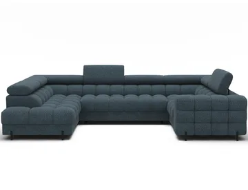 Fectory 6-personers Bubblig hjørnesovesofa med chaiselong og opbevaring venstre - Jaffray 40 - Møbler - Sofaer - Sovesofaer
