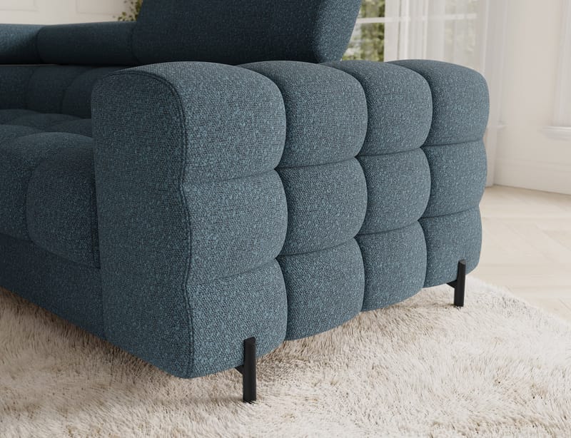 Fectory 6-personers Bubblig hjørnesovesofa med chaiselong og opbevaring venstre - Jaffray 40 - Møbler - Sofaer - Sovesofaer