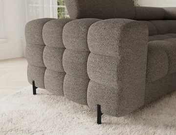 Fectory 6-personers Bubblig hjørnesovesofa med chaiselong og opbevaring højre - Royal 20 - Møbler - Sofaer - Sovesofaer