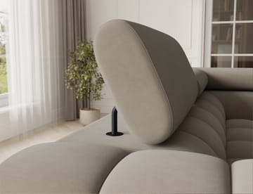 Fectory 6-personers Bubblig hjørnesovesofa med chaiselong og opbevaring højre - Aura 18 - Møbler - Sofaer - Sovesofaer