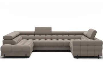 Fectory 6-personers Bubblig hjørnesovesofa med chaiselong og opbevaring venstre - Sola 18 - Møbler - Sofaer - Sovesofaer