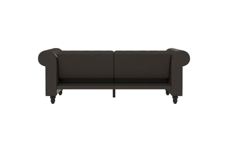 Sovesofa Felix 236x87x83 cm, Antracit, Mikrofiber/Træ/Metal - 236x87x83 cm, Antracit, Mikrofiber/Træ/Metal - Møbler - Sofaer - Sovesofaer