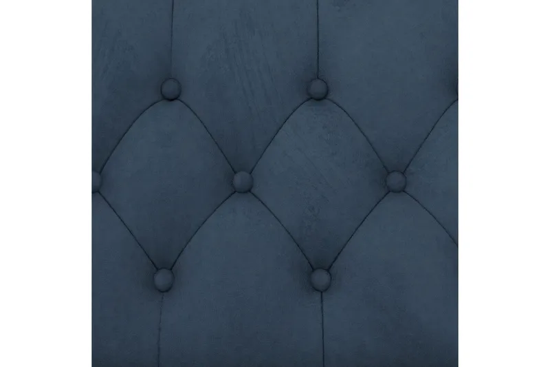 Sovesofa Felix 236x87x83 cm, Blå, Velour - 236x87x83 cm, Blå, Velour - Møbler - Sofaer - Sovesofaer