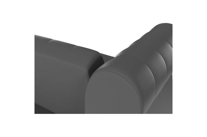 Sovesofa Felix 236x87x83 cm, Grå, PU/Træ/Metal - 236x87x83 cm, Grå, PU/Træ/Metal - Møbler - Sofaer - Sovesofaer