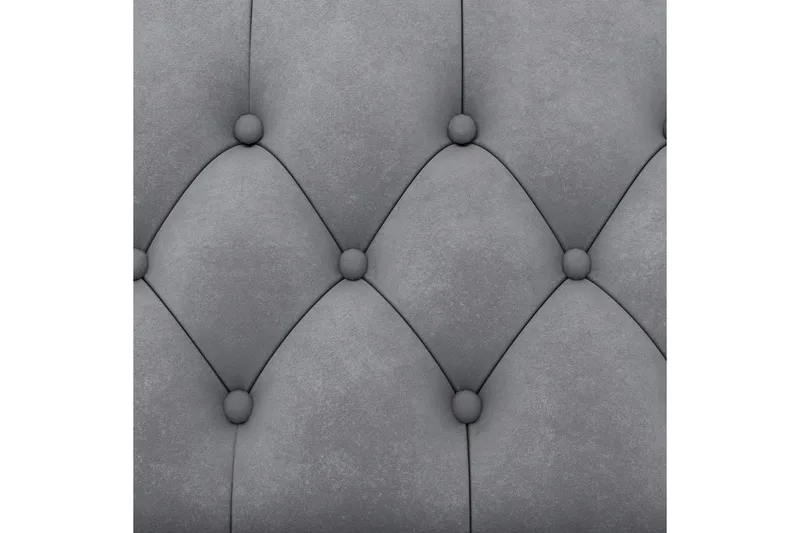 Sovesofa Felix 236x87x83 cm, Lys Grå, Velour - 236x87x83 cm, Lys Grå, Velour - Møbler - Sofaer - Sovesofaer