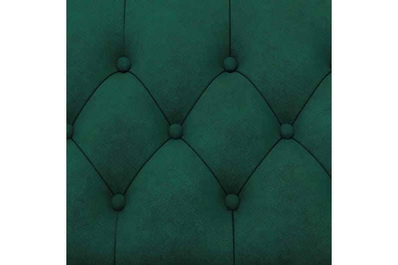 Sovesofa Felix 236x87x83 cm, Mørkegrøn, Velour - 236x87x83 cm, Mørkegrøn, Velour - Møbler - Sofaer - Sovesofaer