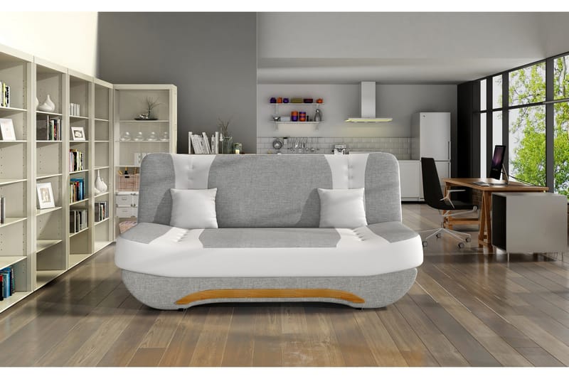 Fenga sovesofa, Grå / hvid