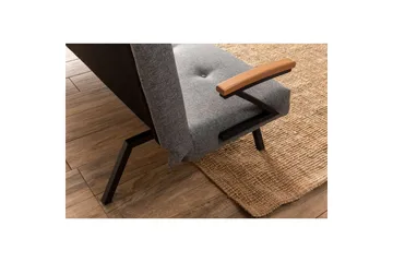 Fennor Sovesofa 2-sits - Lysegrå - Møbler - Sofaer - Sovesofaer