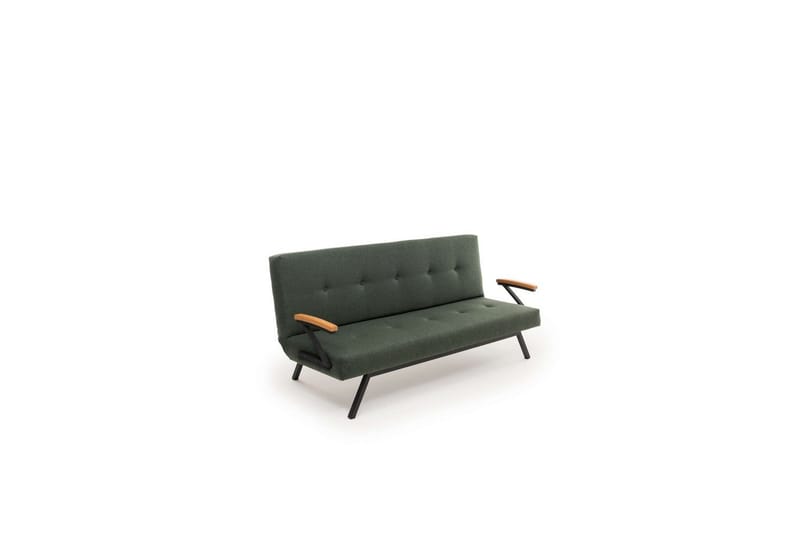 Fennor Sovesofa 3-sits - Grøn - Møbler - Sofaer - Sovesofaer