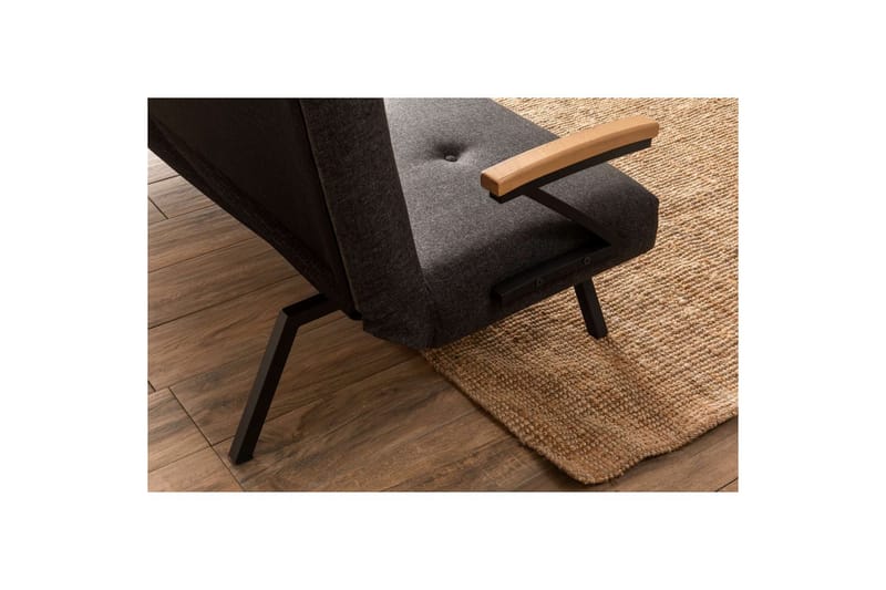 Fennor Sovesofa 3-sits - Mørkegrå - Møbler - Sofaer - Sovesofaer