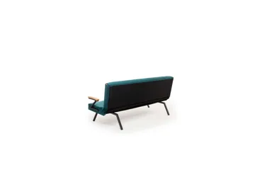Fennor Sovesofa 3-sits - Petrol Grøn - Møbler - Sofaer - Sovesofaer