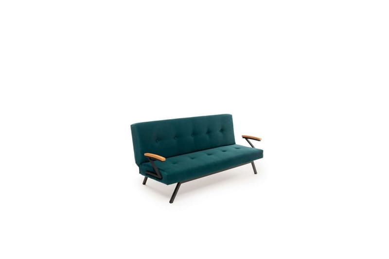Fennor Sovesofa 3-sits - Petrol Grøn - Møbler - Sofaer - Sovesofaer
