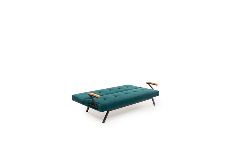 Fennor Sovesofa 3-sits - Petrol Grøn - Møbler - Sofaer - Sovesofaer