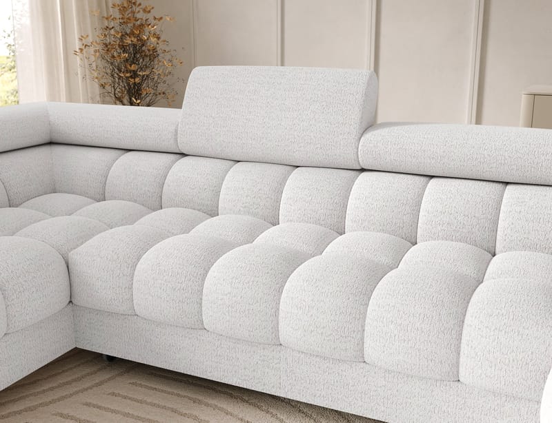 Feraria 6-personers Bubblig sovesofa med divan og chaiselong, opbevaring venstre - Royal 01 - Møbler - Sofaer - Sovesofaer