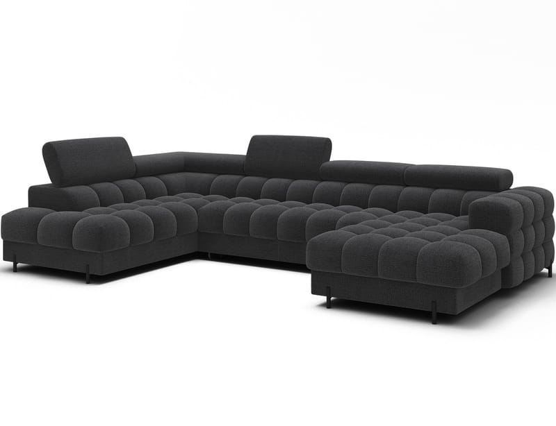 Feraria 6-personers Bubblig sovesofa med divan og chaiselong, opbevaring venstre, Royal 05